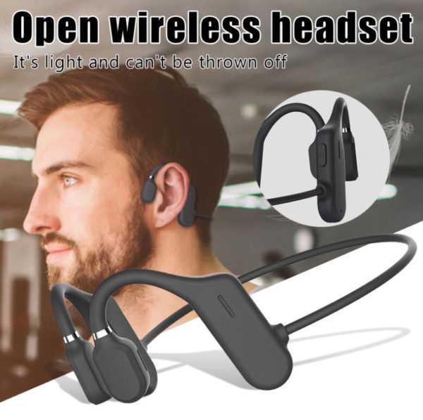 DYY-1 Bluetooth Headset, Air Conduction Wireless Headset, Bone Conduction Sports Bluetooth Headset,Anti-radiation Bluetooth Headset,