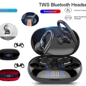 Ear Hook Bluetooth Headset, VV2 Bluetooth Wireless Earbuds, American Pop Style Bluetooth Headphone, Bluetooth Headset Earphone Factory, VV2 TWS Earbuds Manufacturer,