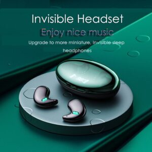 T8 Mini Bluetooth Headset Wireless Invisible Sleep Dedicated HiFi Music Earphones Sports Running Earbuds With Mic Long Play 7 Hours