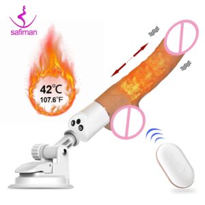 Automatic Thrusting Dildo G spot Vibrator with Suction Cup Sex Toy for Women Adult Hand-Free Sex Fun Anal Vibrator for Orgasm
