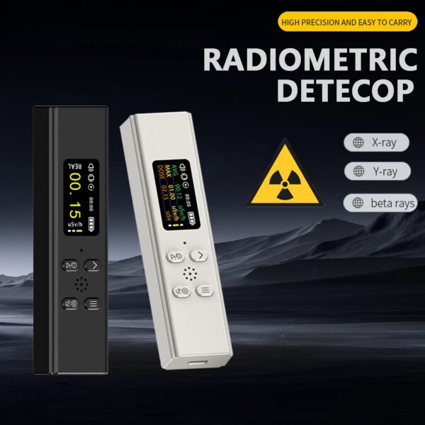 Professional Nuclear Radiation Detector High Precision Geiger Counter Gamma X-Ray Radiation Monitor Mini Radioactive Tester