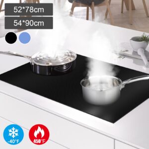 Induction Cooker Cover Silicone Mat Anti-Scratch Electric Stove Mat Multi-use Stove Top Cover Cooktop Protector Kitchen Gadgets